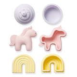 Ali+Oli Squirt Unicorn Water Bath Toy Set (Mold Free)