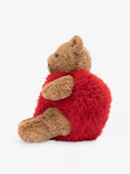Jellycat Bartholomew Bear “Heartthrob”