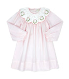 Lullaby Set Pink Batiste Wreath Chloe Dress