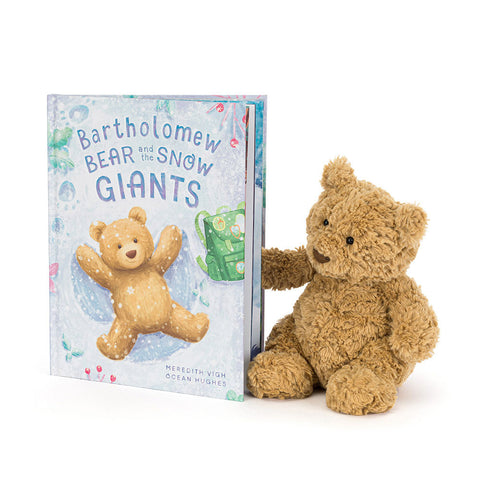 Jellycat Bartholomew Bear & The Snow Giants Book