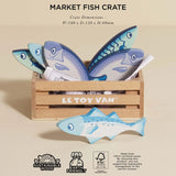 Le Toy Van Wooden Fish Crate