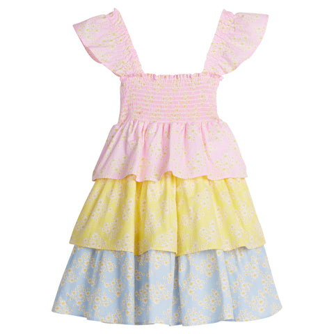 Bisby Kids Mixed Ditsy Floral LeeLee Dress
