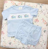 Lullaby Set Train Bayou Bloomer Set