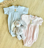 Squiggles by Charlie Pale Blue Bunny Bubble