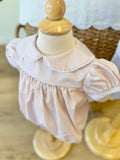 Anvy Kids Pale Pink Bubble with Lace Tatting