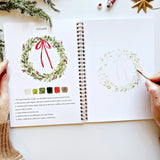 Emily Lex Christmas Watercolor Work Book