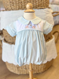 Baby Sen Blue Sawyer Pumpkin Bubble