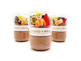 Young + Wild & Friedman Grab & Go Dough Jars