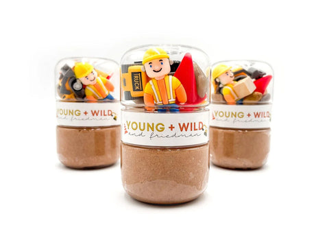Young + Wild & Friedman Grab & Go Dough Jars