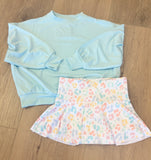 Honesty Aqua Performance Sweatshirt