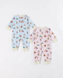 The Beaufort Bonnet Company Girls Christmastime Cuties Paxton Playsuit