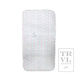 TRVL Pink Ribbon Floral Changing Pad