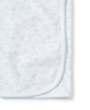 Kissy Kissy Blue Elephant Blanket