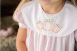 Lullaby Set Pink Pumpkin Embroidered Louise Bubble