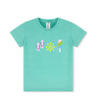 Set Athletics Turquoise Summer Totally Tee