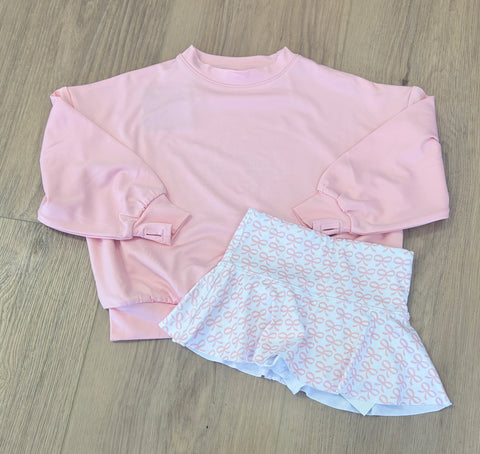 Honesty Pink Bows Skort