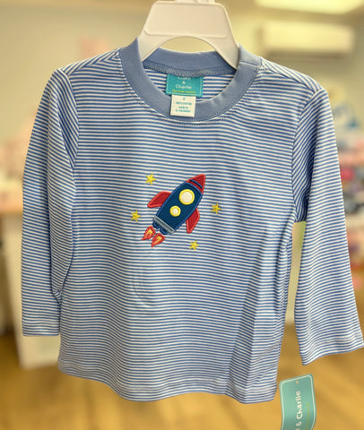 Claire & Charlie Rocket Long Sleeve Tee