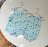 James & Lottie Knit Dinosaur Reed Short Jon Jon *Pre Sale*