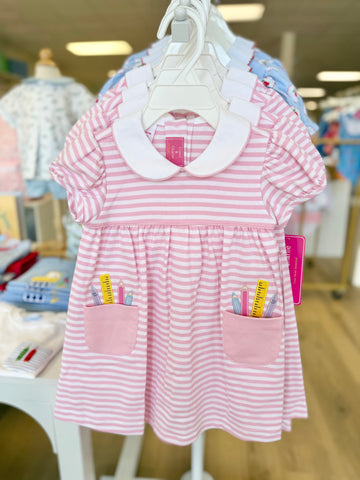 Claire & Charlie Knit School Supplies Porkcet Dress