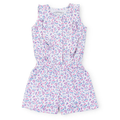 Lila & Hayes Seashells Lola Romper