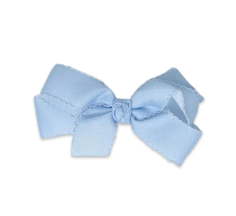 Lullaby Set Blue Bitty Dot Bow