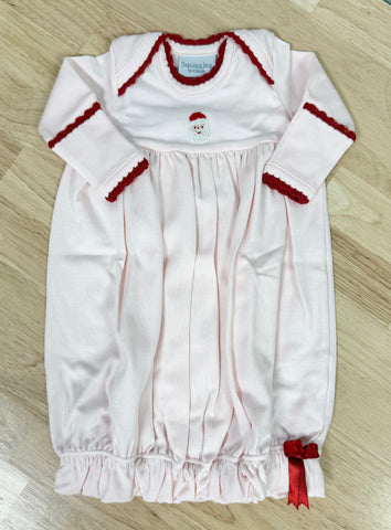 Squiggles by Charie Pale Pink Santa Gown