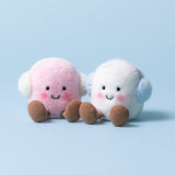 Jellyat Toastie Pink & White Marshmallows