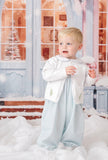 Lullaby Set Blue Bitty Dot Rover Romper