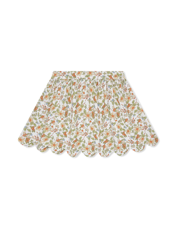 Lullaby Set Hearthside Floral Sadie Scallop Skirt