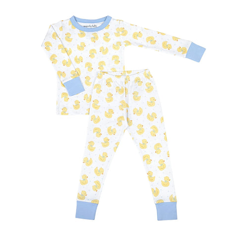 Magnolia Baby Precious Ducklings Boys Long Pajamas