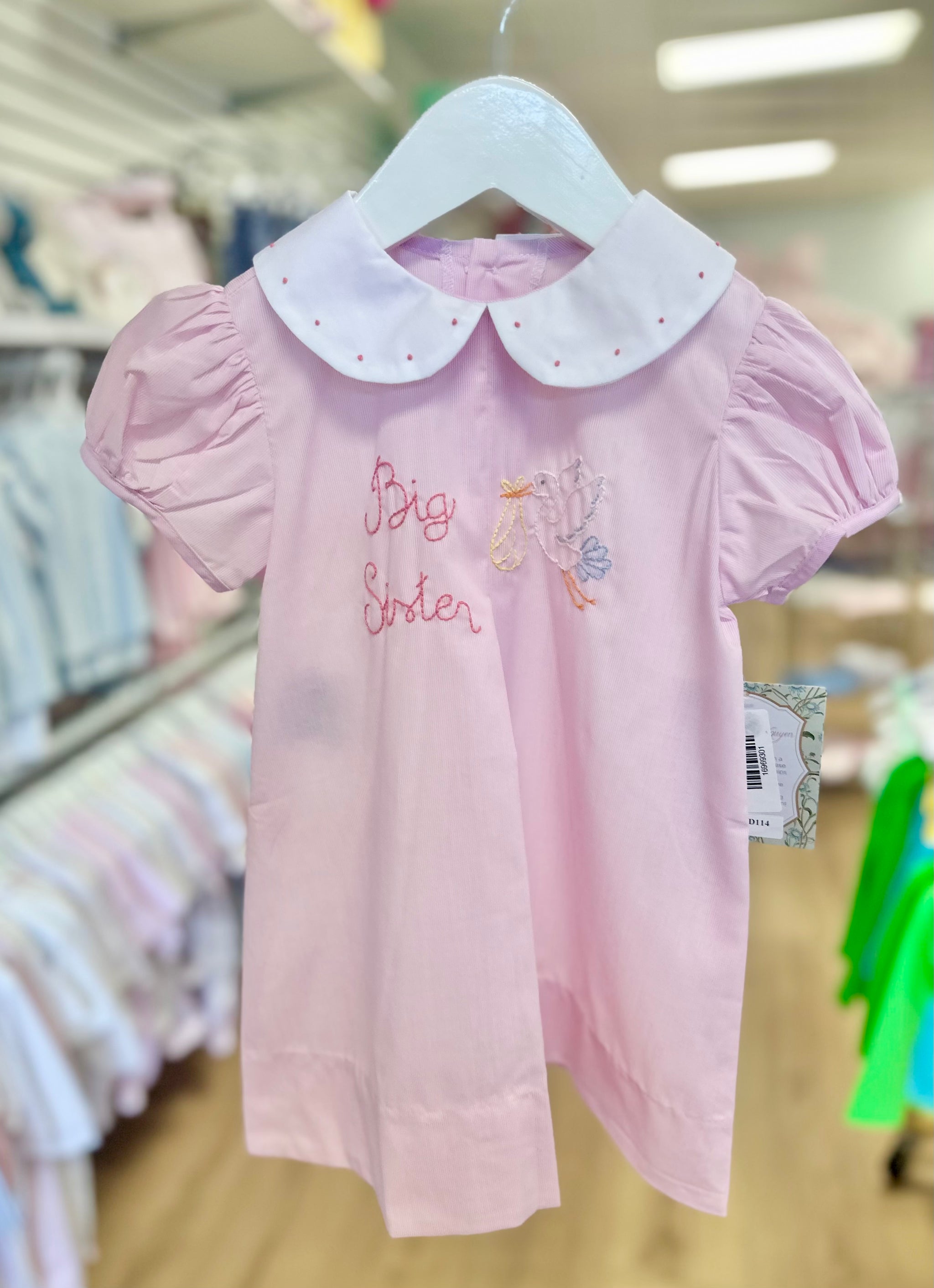 big sister embroidered dress Nadine main image 1