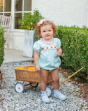 Trotter Street Pumpkin Ribbon Girls Bubble