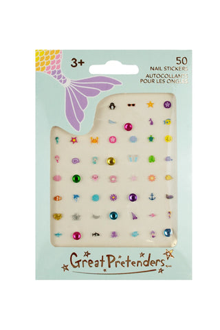 Great Pretenders Mermaid Nail Stickres