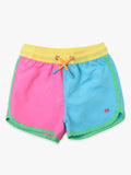 Ruffle Butts Neon Swim Trunks