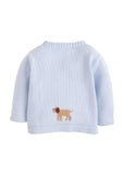 Little English Boys Lab Crochet Cardigan
