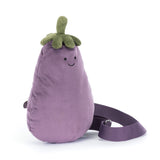 Jellycat Amuseables Aubergine Bum Cake Bag