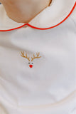 The Proper Peony Remi Reindeer Short Set