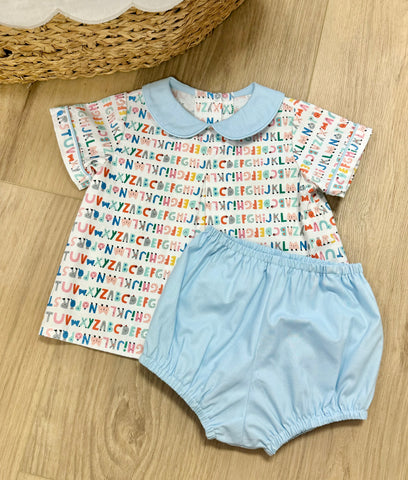 Anvy Kids Alphabet Diaper Set