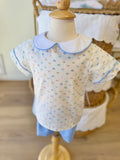 Anvy Kids Pastel Car Short Set