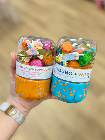 Young + Wild & Friedman Pumpkin Patch Dough Jars
