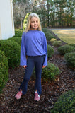 Pleat Collection Electric Purple Wesley Top