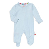 Magnetic Me Blue Dot Footie/Coverall