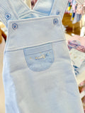 Squiggles by Charlie Blue Mini Stripe Airplane Sunsuit