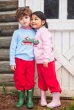 Little English Red Corduroy Banded Pant