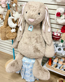 Jellycat Beige Bashful Bunny- Multiple Sizes