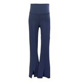 Pleat Colletion Navy Adele Flare Leggings