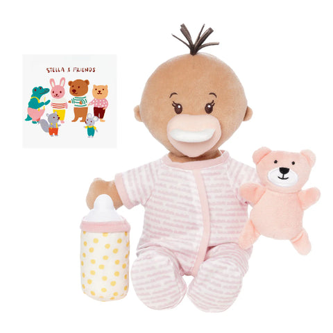 Manhattan Toy Love, Stella Sleepy Time Doll- Beige
