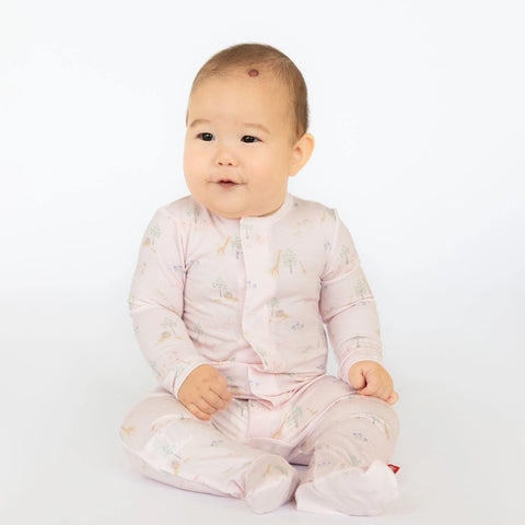 Magnetic Me Pink Safari Footie