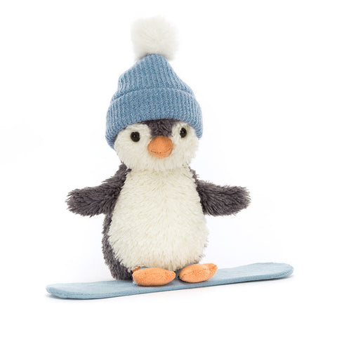 Jellycat Snowboarding Peanut Penguin