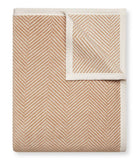 Chappy Wrap Harborview Herringbone Tan Blanket